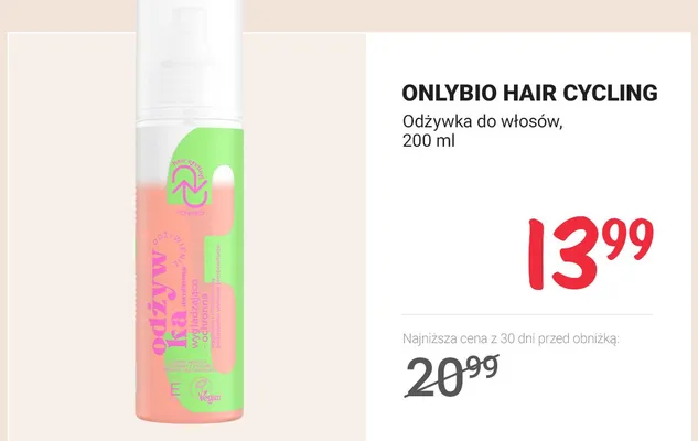 Odżywka do włosów promocja w Rossmann