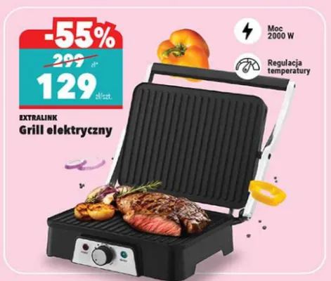 Grill elektryczny promocja w Biedronka
