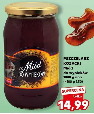 Miód do wypieków promocja w Kaufland