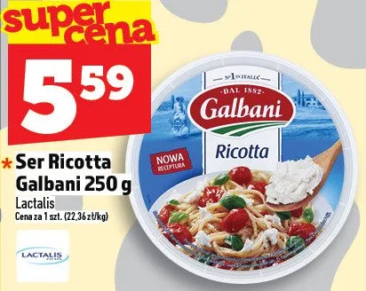 Ser Ricotta Galbani promocja w TOPAZ