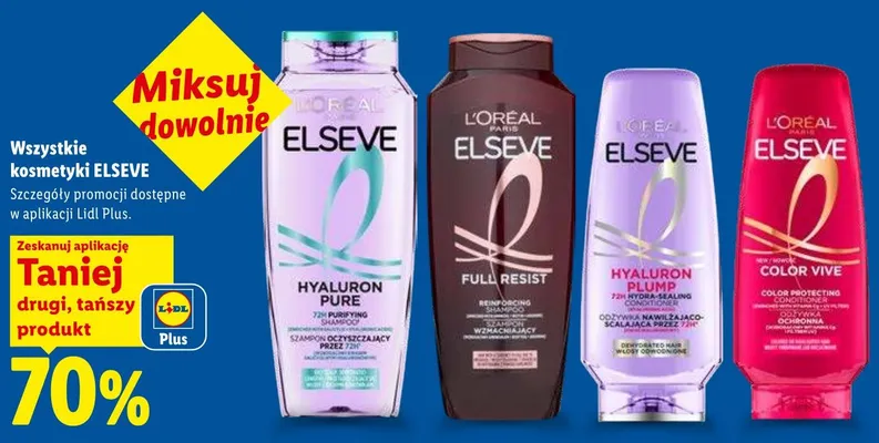 Szampon L'Oreal Elseve Full Resist promocja w Lidl