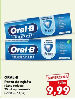 Pasta do zębów różne rodzaje promocja w Kaufland