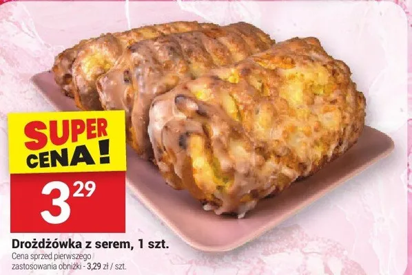 Drożdżówka z serem promocja w Twój Market