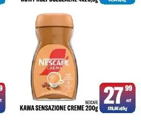 Kawa rozpuszczalna Nescafe Sensazione Creme promocja w Tomi Markt