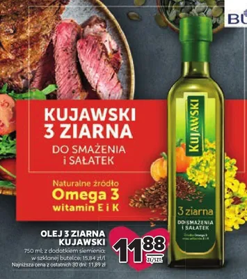 Olej z ziarna Kujawski promocja w Stokrotka