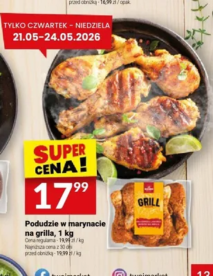 Podudzie w marynacie na grilla Białecki promocja w Twój Market