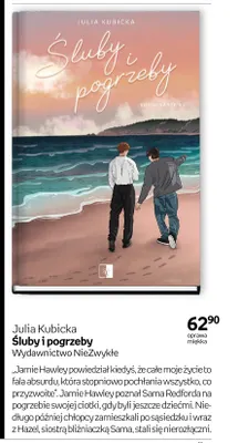 Książka Śluby i pogrzeby Julia Kubicka promocja w Empik