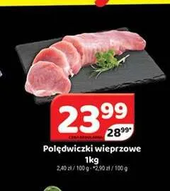 Polędwiczki wieprzowe promocja w Delfin
