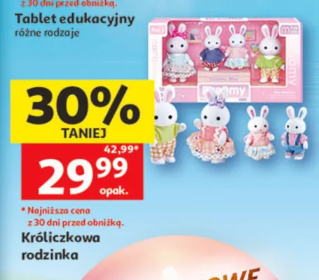 Króliczkowa rodzinka promocja w Auchan