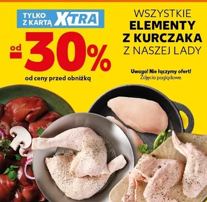 Elementy z kurczaka z lady promocja w Kaufland