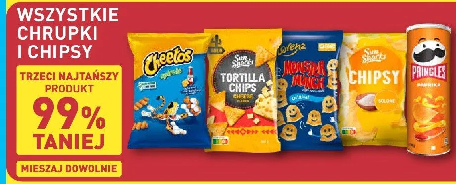Chrupki i chipsy promocja w Aldi