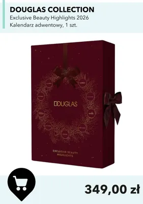 Kalendarz adwentowy Exclusive Beauty Highlights 2026 Douglas Collection promocja w Douglas