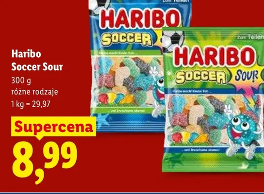 Soccer Sour Haribo promocja w Lidl