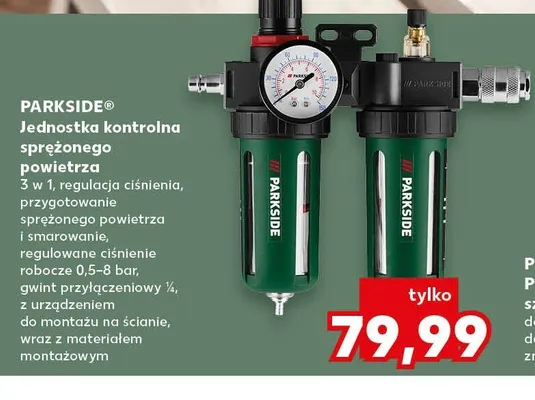 Jednostka kontrolna sprężonego powietrza PARKSIDE promocja w Kaufland