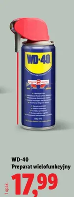 Preparat wielofunkcyjny WD-40 promocja w Lidl