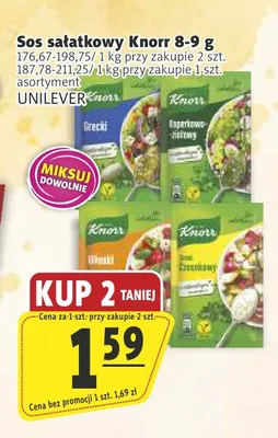 Sos sałatkowy Koperkowo-ziołowy Knorr promocja w Prim Market