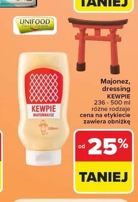 Dressing Kewpie promocja w Carrefour