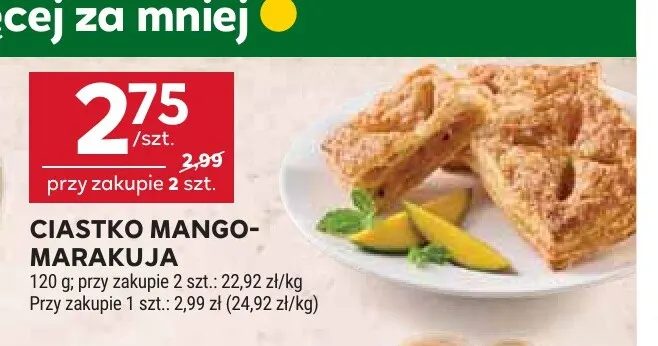Ciastko mango-marakuja promocja w Stokrotka
