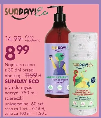 Płyn do mycia naczyń, 750 ml, ściereczki uniwersalne, 60 szt. promocja w Super-Pharm