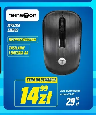 Myszka bezprzewodowa reinston EMBO2 promocja w RTV EURO AGD