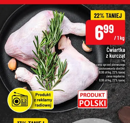 Ćwiartka z kurcząt promocja w POLOmarket