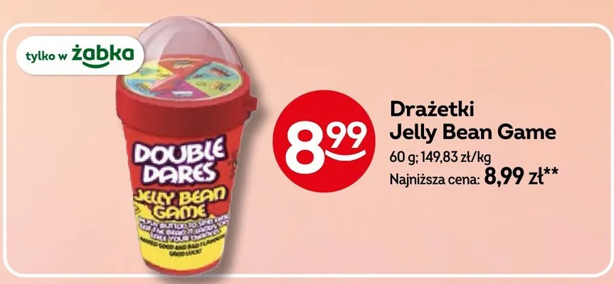 Drażetki Double Dares Jelly Bean Game promocja w Żabka