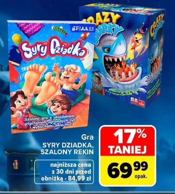 Gra Szalony Rekin promocja w Carrefour