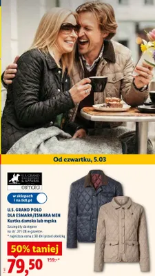 Kurtka damska U.s. Grand Polo Dla Esmara/esmara Men promocja