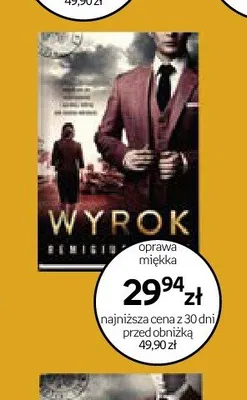 Książka Wyrok Joanna Chyłka Remigiusz Mróz oprawa miękka promocja w Empik