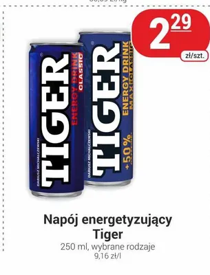 Napój energetyzujący Tiger Classic promocja w Delikatesy Sezam
