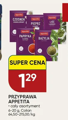 Przyprawa Appetita czosnek granulowany promocja w Chata Polska