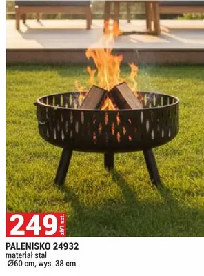 Palenisko 24932 Ø60cm wys. 38cm promocja w Merkury Market