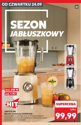 Blender kielichowy SOSMC600 Switch On promocja w Kaufland