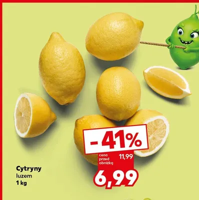 Cytryny luzem promocja w Kaufland