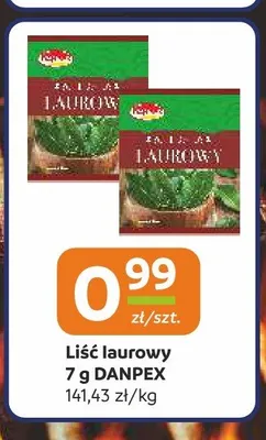 Liść laurowy DANPEX 7g promocja w Społem Częstochowa