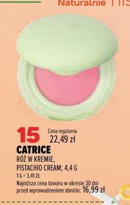 Róż w kremie Catrice Pistachio Cream promocja w Drogerie Natura