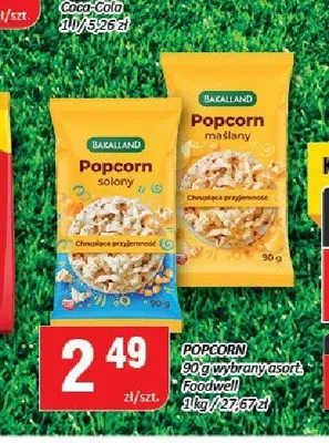 Popcorn Bakalland promocja w Chorten