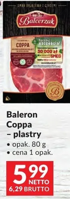 Baleron Coppa – plastry Balcerzak promocja w Makro