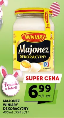 Majonez dekoracyjny promocja w Groszek