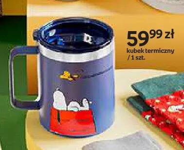 Kubek termiczny Snoopy Winter promocja w Empik