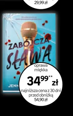 Książka Zabójcza sława promocja w Empik