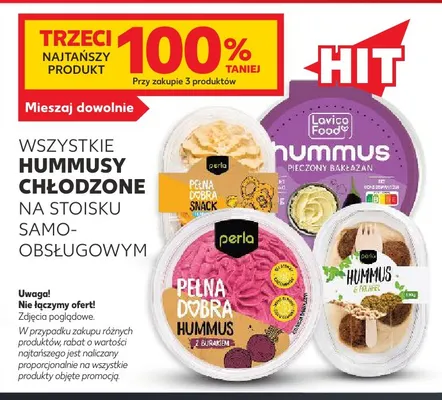 Hummus pieczony bakłażan Lovico Food promocja w Kaufland