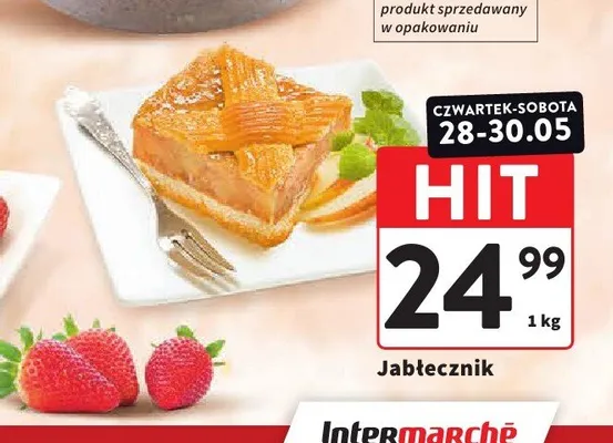 Jabłecznik promocja w Intermarche