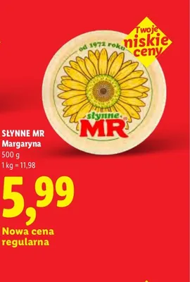 Margaryna Słynne MR promocja w Lidl