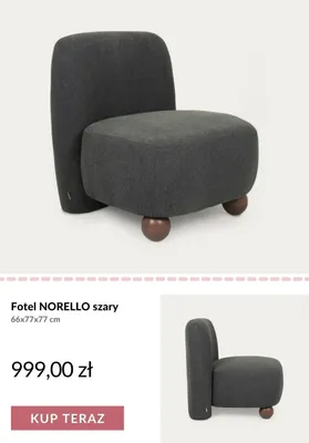 Fotel NORELLO promocja w Homla