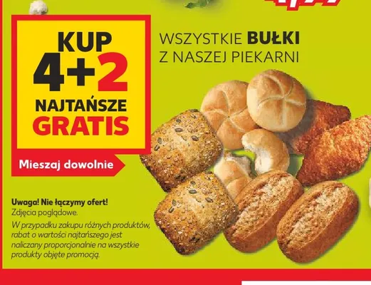 Bułki z naszej piekarni promocja w Kaufland