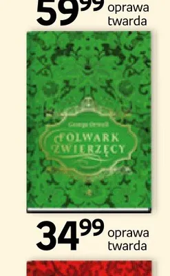 Książka Folwark zwierzęcy George Orwell promocja w Empik