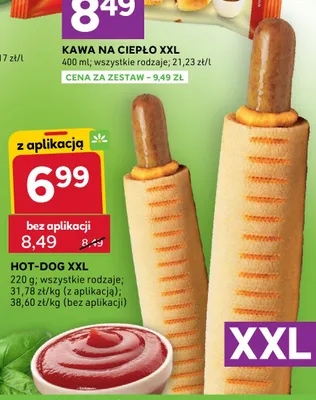 Hot-dog XXL promocja w Stokrotka