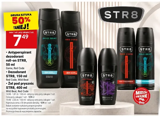 Dezodorant STR8 Red Code promocja w Twój Market