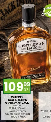Whiskey Jack Daniel's Gentleman promocja w Twój Market